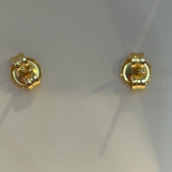 White Opal Past, Present, Future Earrings - Lab Created marked PAJ and 92.5 - Picture 3 of 4